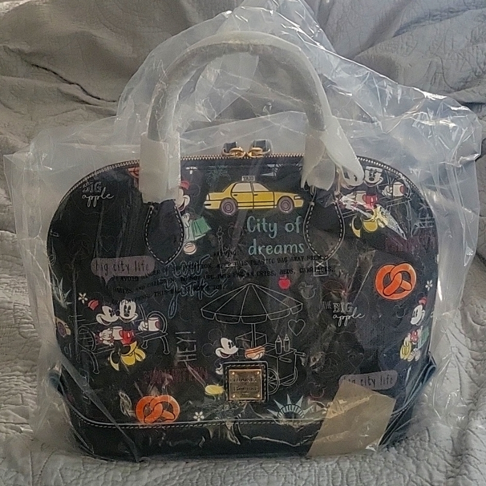 NWT Dooney and Bourke  Disney New York Collection Satchel